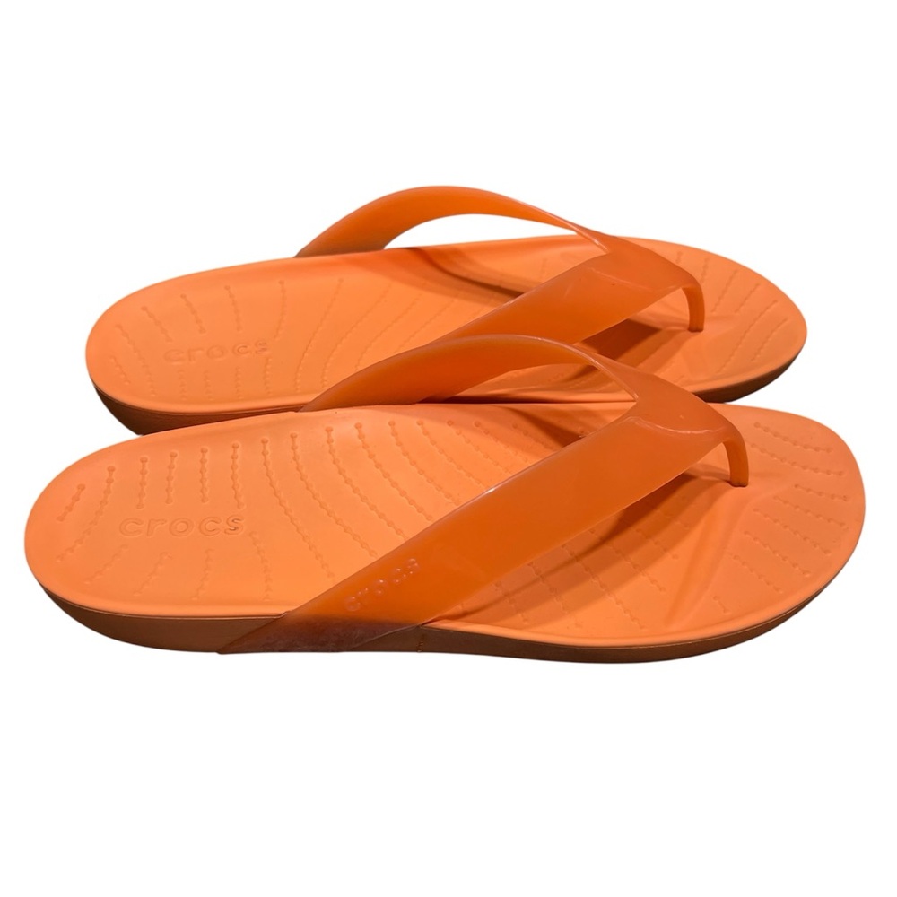 Crocs flip flop sz 11